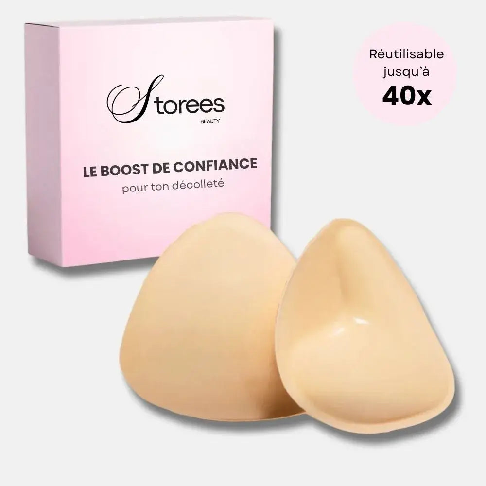 Caches-tétons push-up adhésifs double face