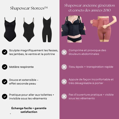 Shapewear™ body confort pour une silhouette sculptée