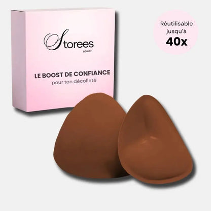 Caches-tétons push-up adhésifs double face