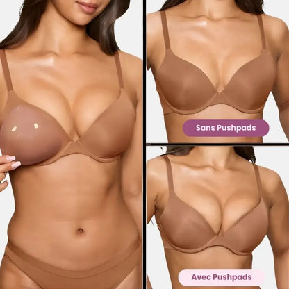 Caches-tétons push-up adhésifs double face